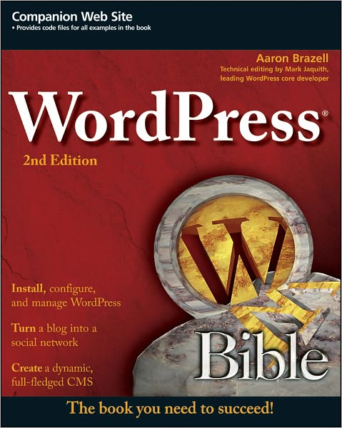 Pre-order WordPress Bible: 2nd Edition